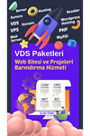 12 vCore 24 GB VDS Server Hizmeti  (1 Yıllık) - 1920 GB SSD Disk