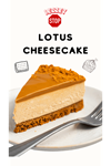 Golden Lotus DelIght – Lotus Cheesecake 12 Dilim