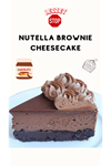 Choco-Luxe Indulgence – Nutella Brownie Cheesecake 12 Dilim